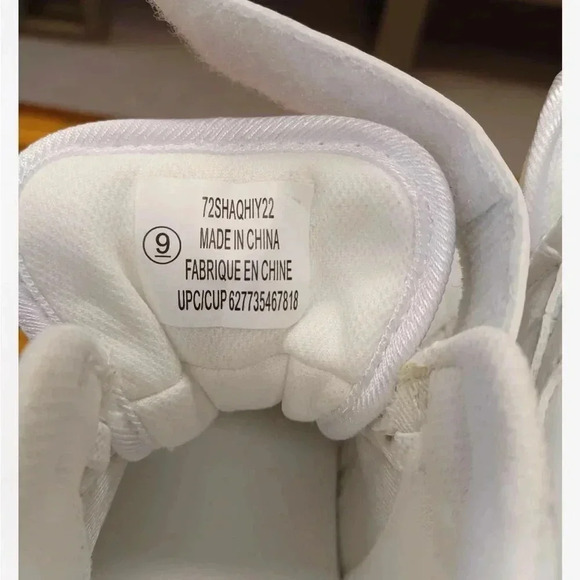 Shaq All White High Top Sneakers Size 9 - Picture 8 of 8